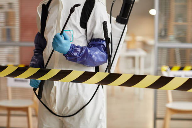 Professional Infectious Disease Decontamination technician working in Port Washington, WI